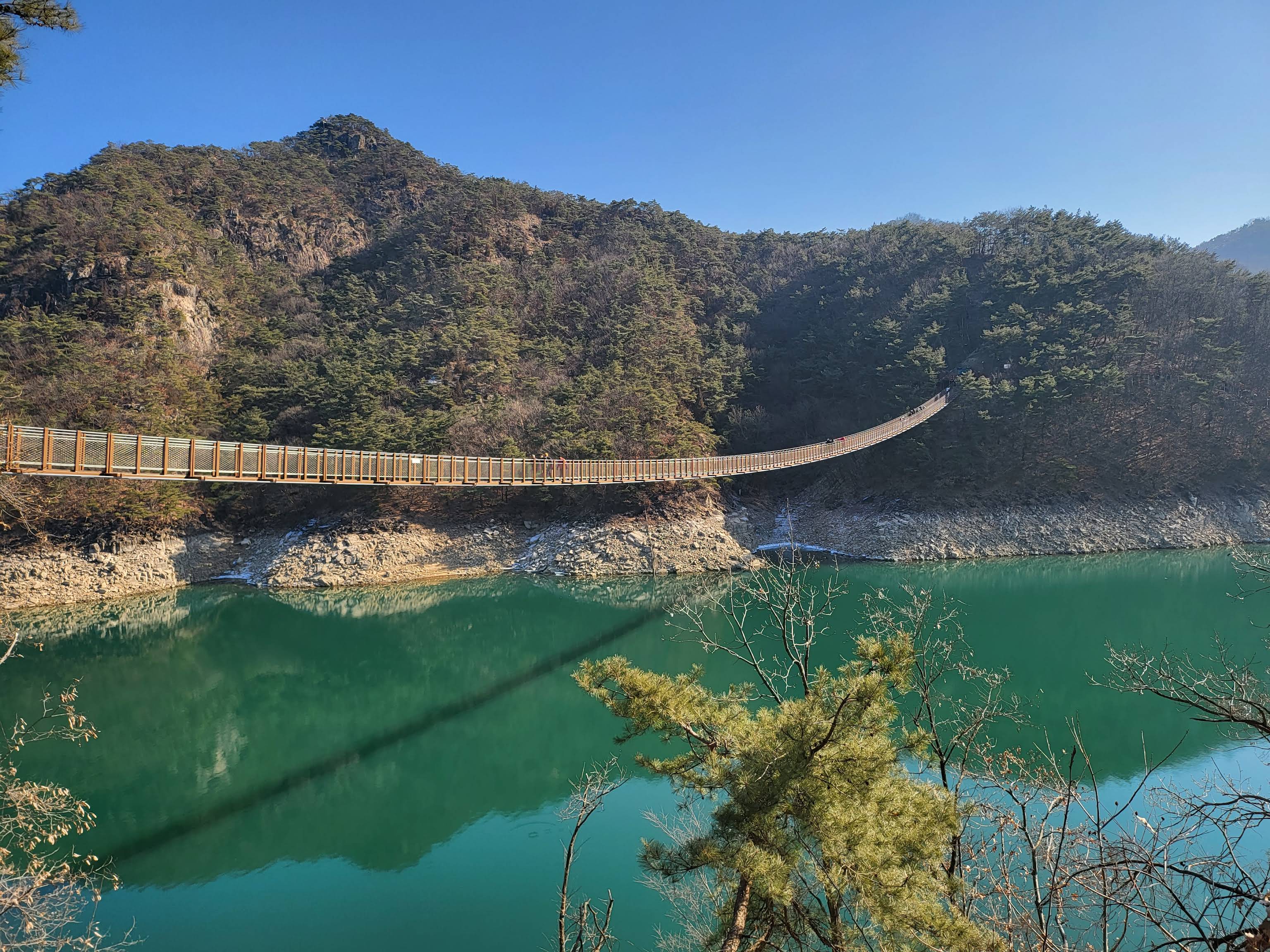 Visit Oksunbong Suspension Bridge
